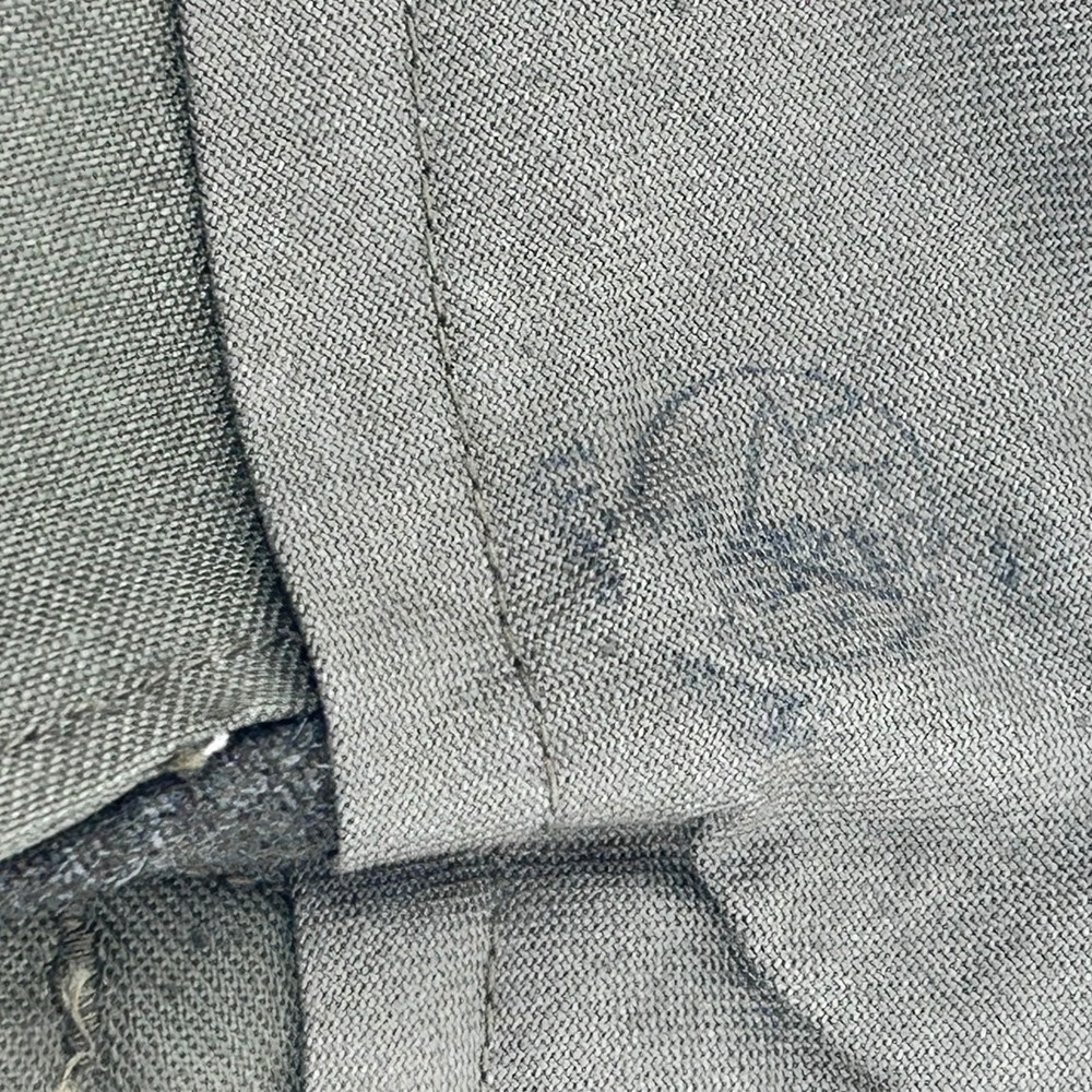 VTG 1955 Royal Canadian Army Cadet Battledress Wool Trousers 32x29 Olive Drab - Picture 3 of 6